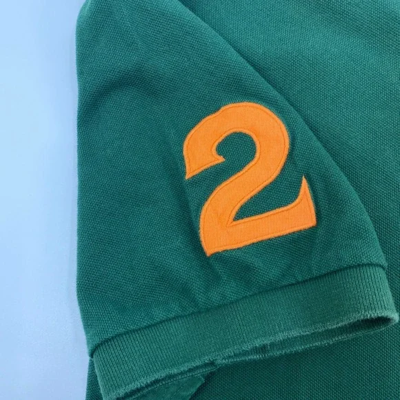 Polo Ralph Lauren Shirt Mens XL Green Double Big Pony NY 1967 Preppy Equestrian - Picture 5 of 12